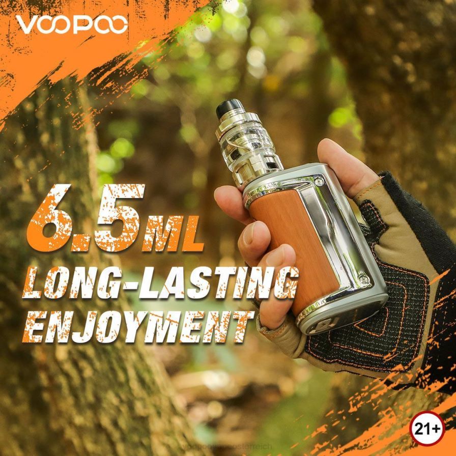 VOOPOO ARGUS GT II Tank-Kit HBH8T01 Graphit VOOPOO vape österreich