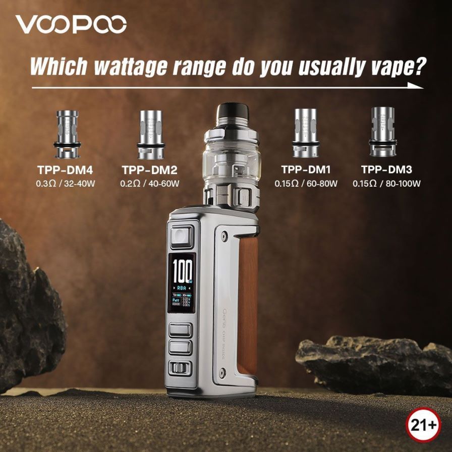 VOOPOO ARGUS GT II Tank-Kit HBH8T01 Graphit VOOPOO vape österreich