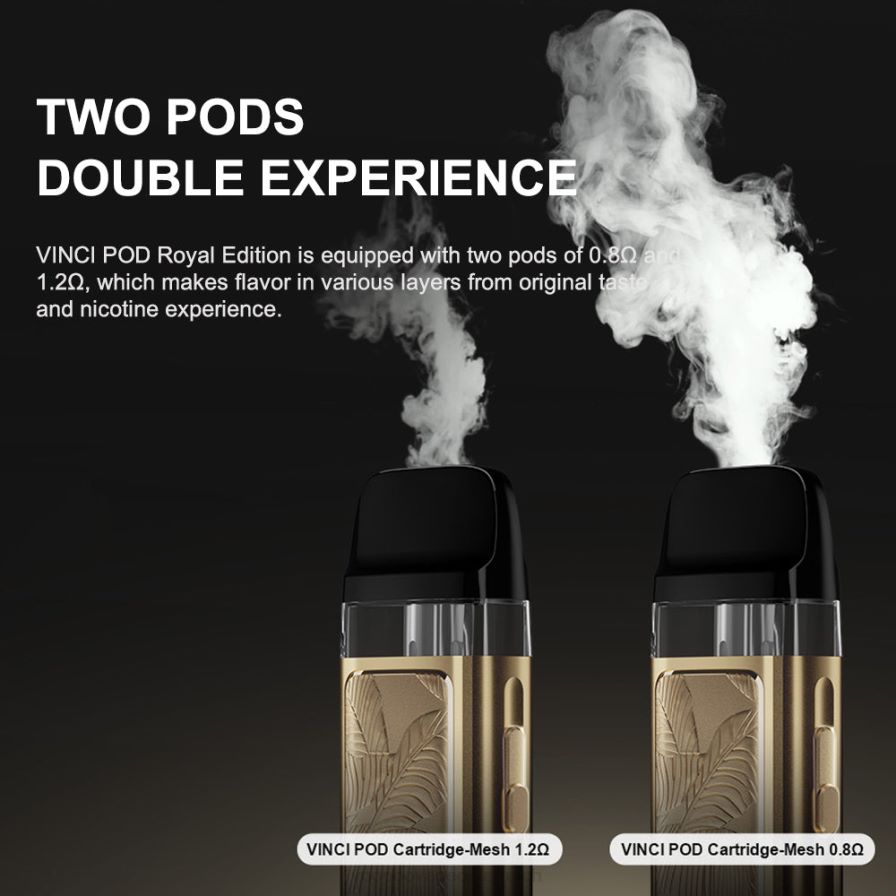 VOOPOO VINCI POD königliche Ausgabe HBH8T0343 Gold Blatt VOOPOO österreich