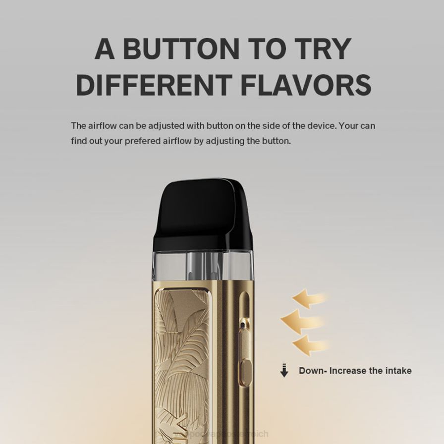 VOOPOO VINCI POD königliche Ausgabe HBH8T0343 Gold Blatt VOOPOO österreich