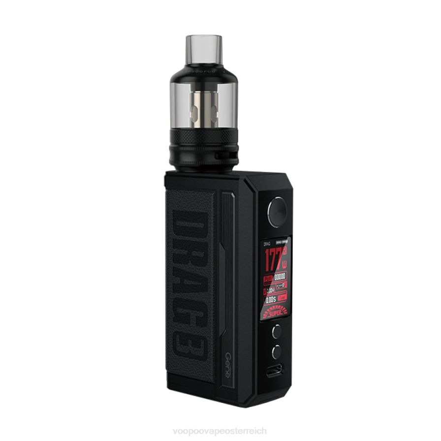 VOOPOO DRAG 3 Box-Mod-Kit HBH8T0251 klassisches Schwarz VOOPOO vape österreich
