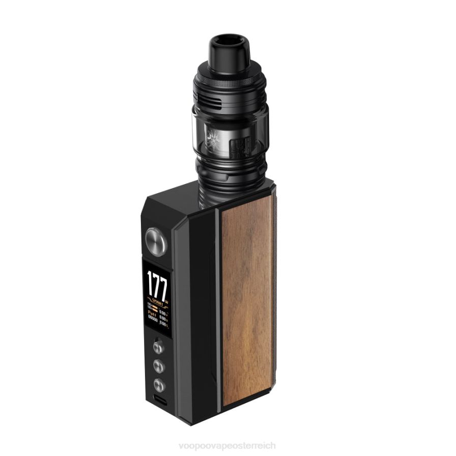 VOOPOO DRAG 4 Bausatz HBH8T0162 Schwarz+Walnuss VOOPOO vape wien