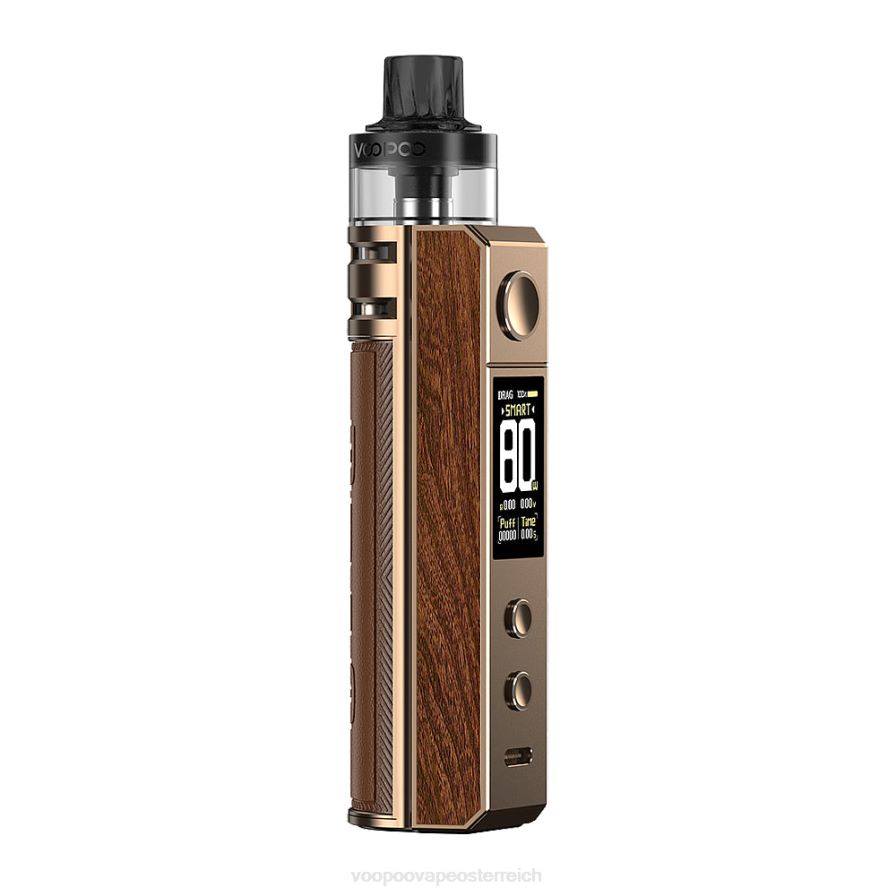 VOOPOO DRAG H80S Pod-Kit HBH8T0245 goldenes Rosenholz VOOPOO kaufen wien