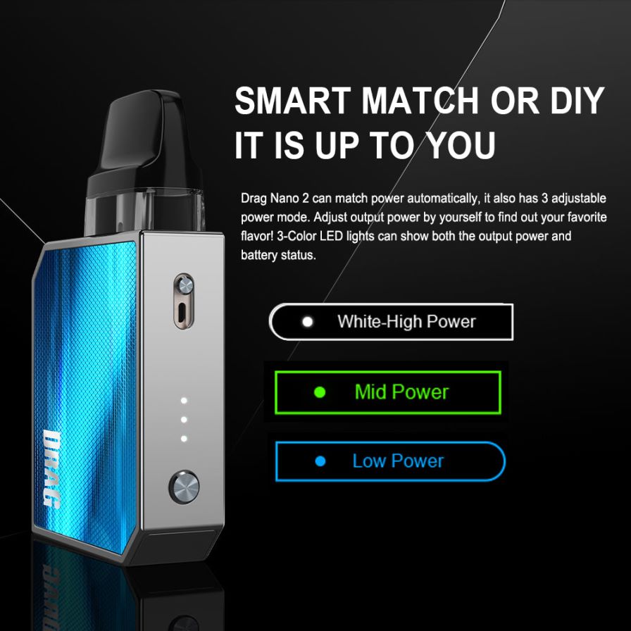 VOOPOO DRAG NANO 2 Pod-Kit HBH8T0152 Tee grün VOOPOO vape wien