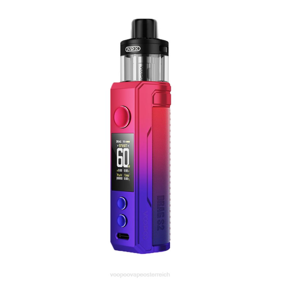 VOOPOO DRAG S2 Pod-Mod-Kit HBH8T0258 modernes Rot VOOPOO vape amazon
