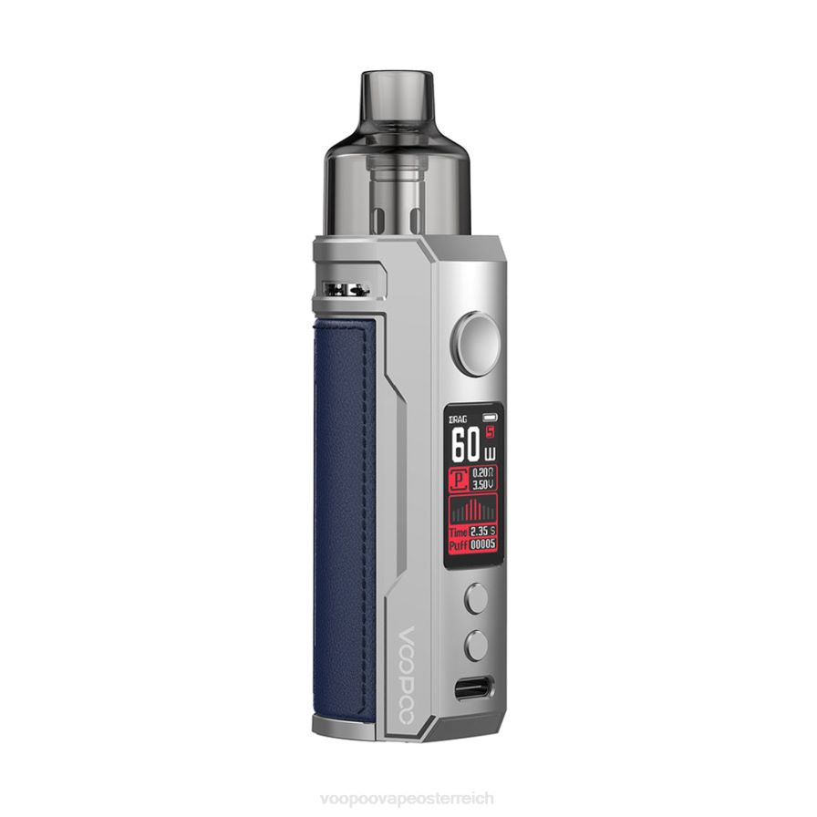 VOOPOO DRAG S Pod-Mod-Kit HBH8T0203 Silber Blau VOOPOO österreich