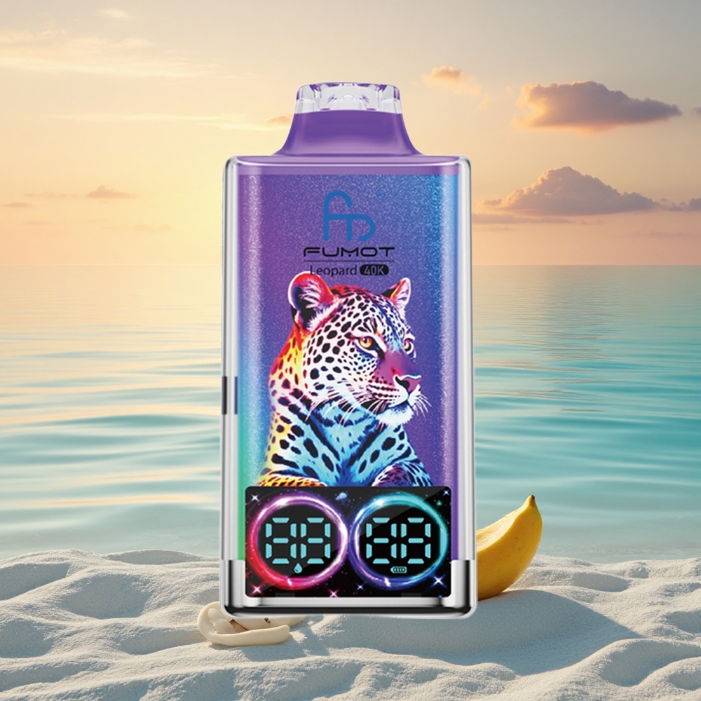 Fumot Leopard 40K Puffs Blau 5% Dual Mesh 700mAh Typ-C