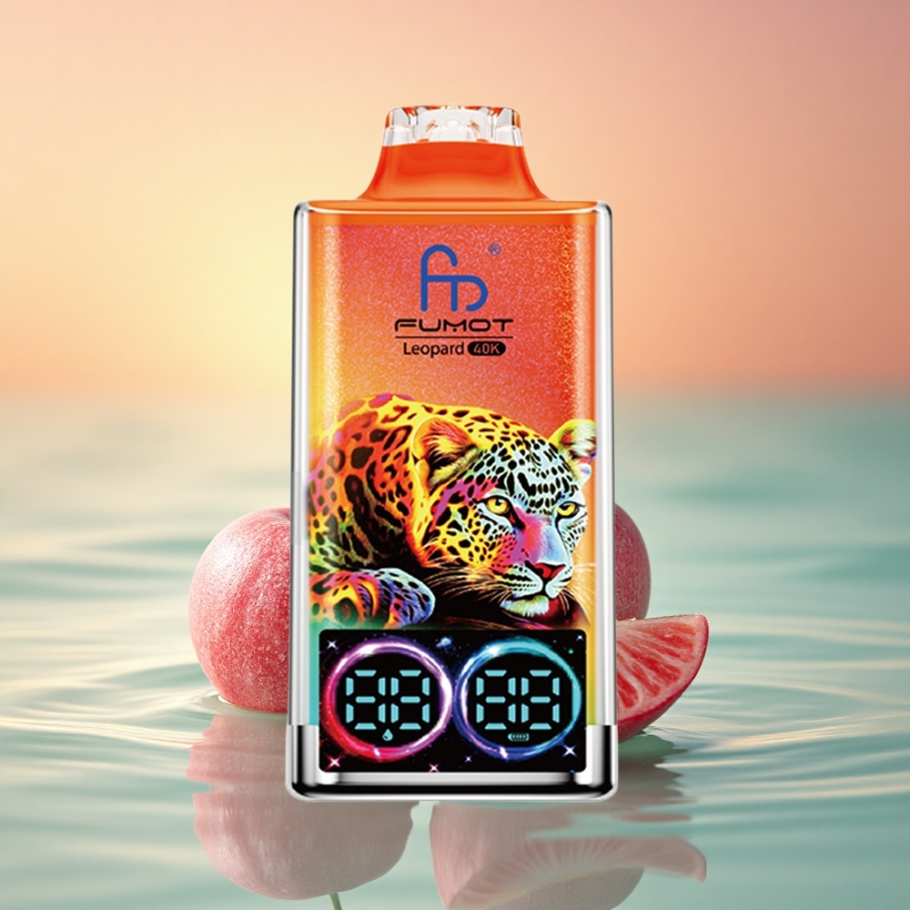 Fumot Leopard 40K Puffs Kirsch-Eis 5% Dual Mesh 700mAh