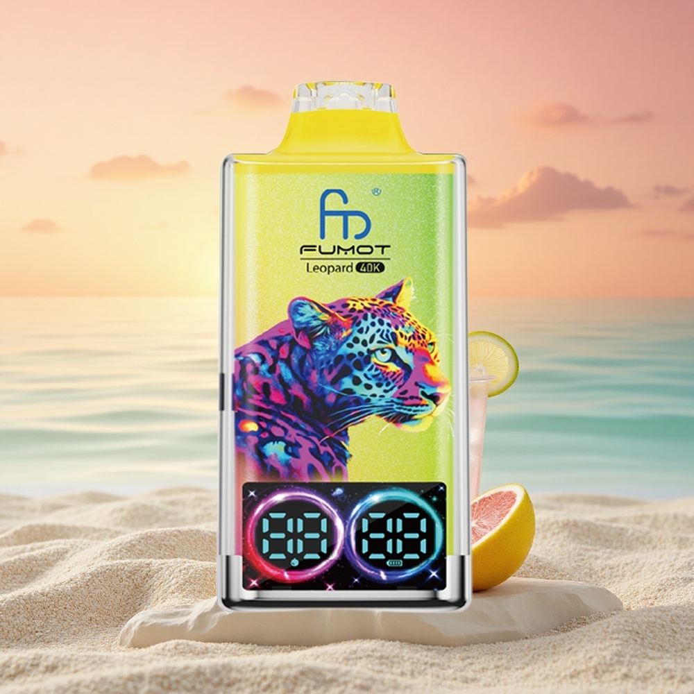 Fumot Leopard 40K Puffs Rosa Limonade 5% Dual Mesh 700mAh