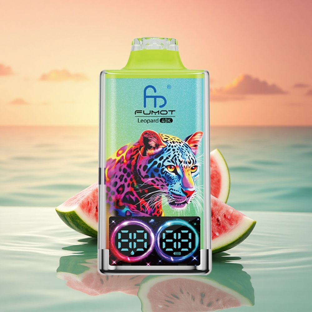 Fumot Leopard 40K Puffs Wassermelone Eis 5% Dual Mesh 700mAh