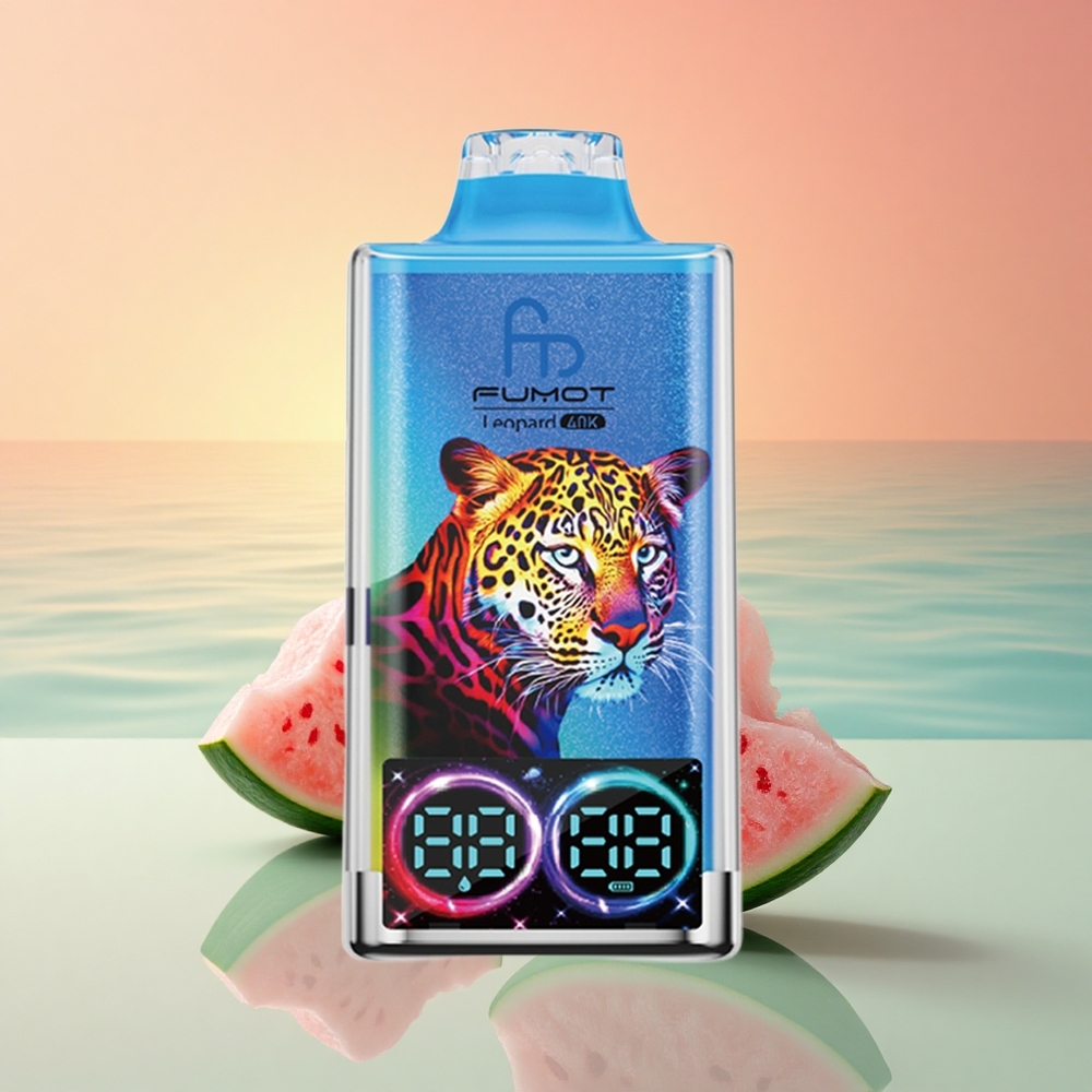 Fumot Leopard 40K Puffs Wassermelonen-Kaugummi Dual Mesh 5% 700mAh