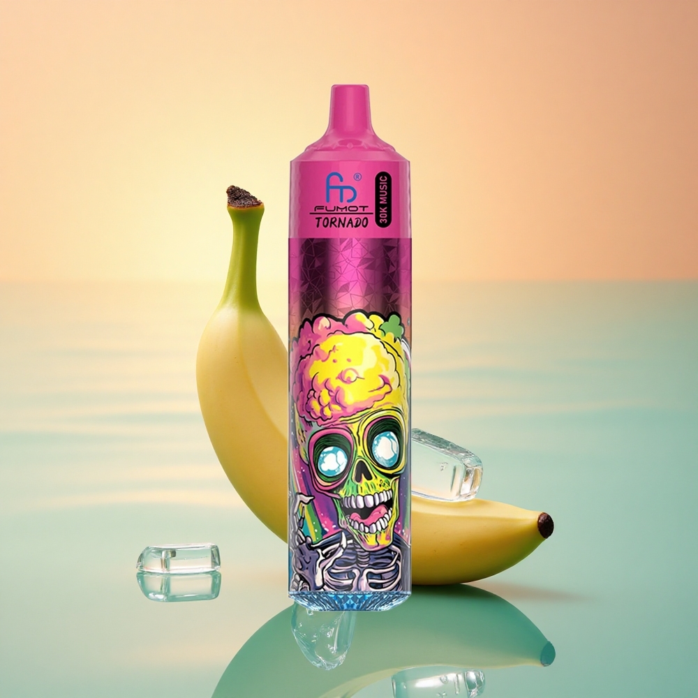 Fumot Randm Tornado 30000 Puffs Bananeneis 30mL 5% Mesh
