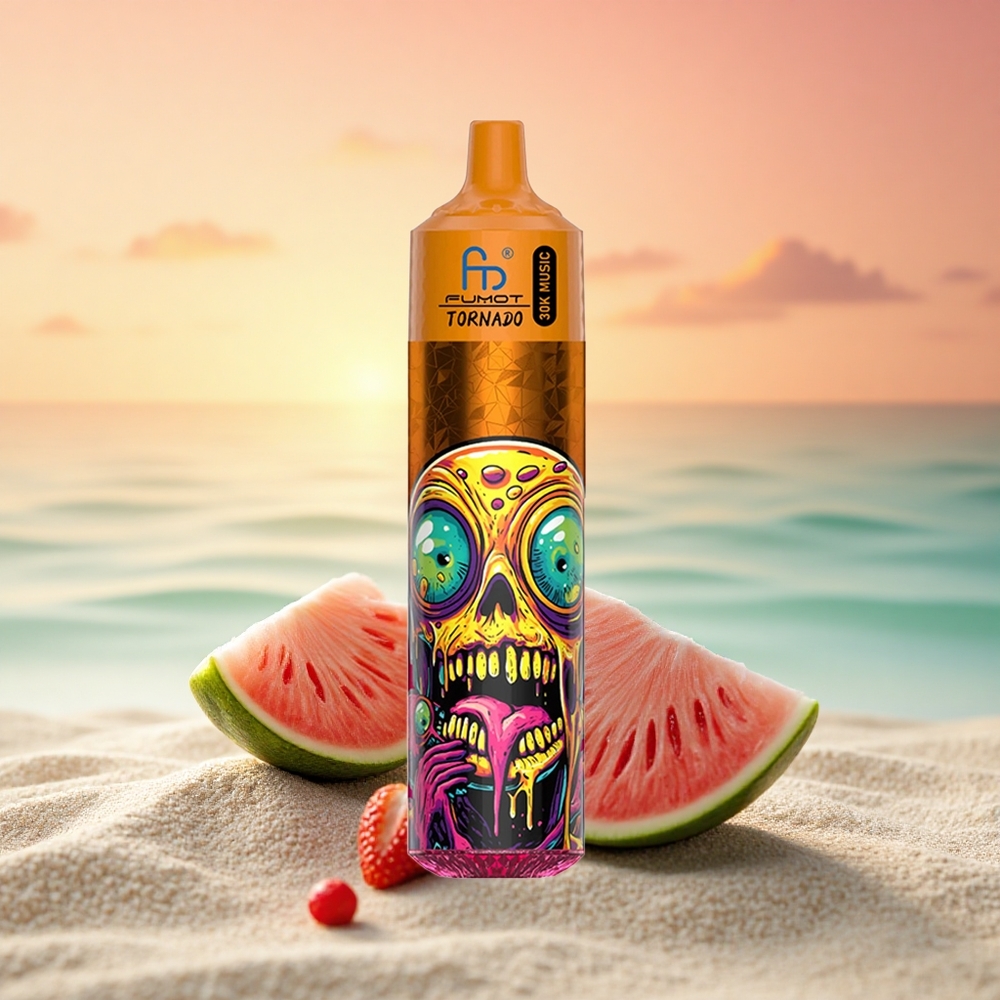 Fumot Randm Tornado 30000 Puffs Erdbeer-Wassermelone 30mL 2% 5% Mesh
