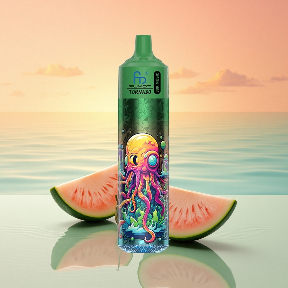 Fumot Randm Tornado 30000 Puffs Wassermelone Melone 30mL Mesh 5%