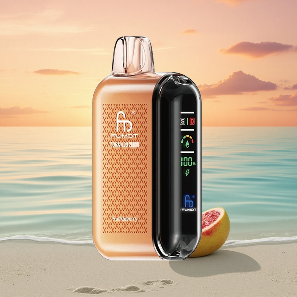 Fumot Tornado 20000 Puffs Heidelbeer Dual Mesh 20ml Smart Display