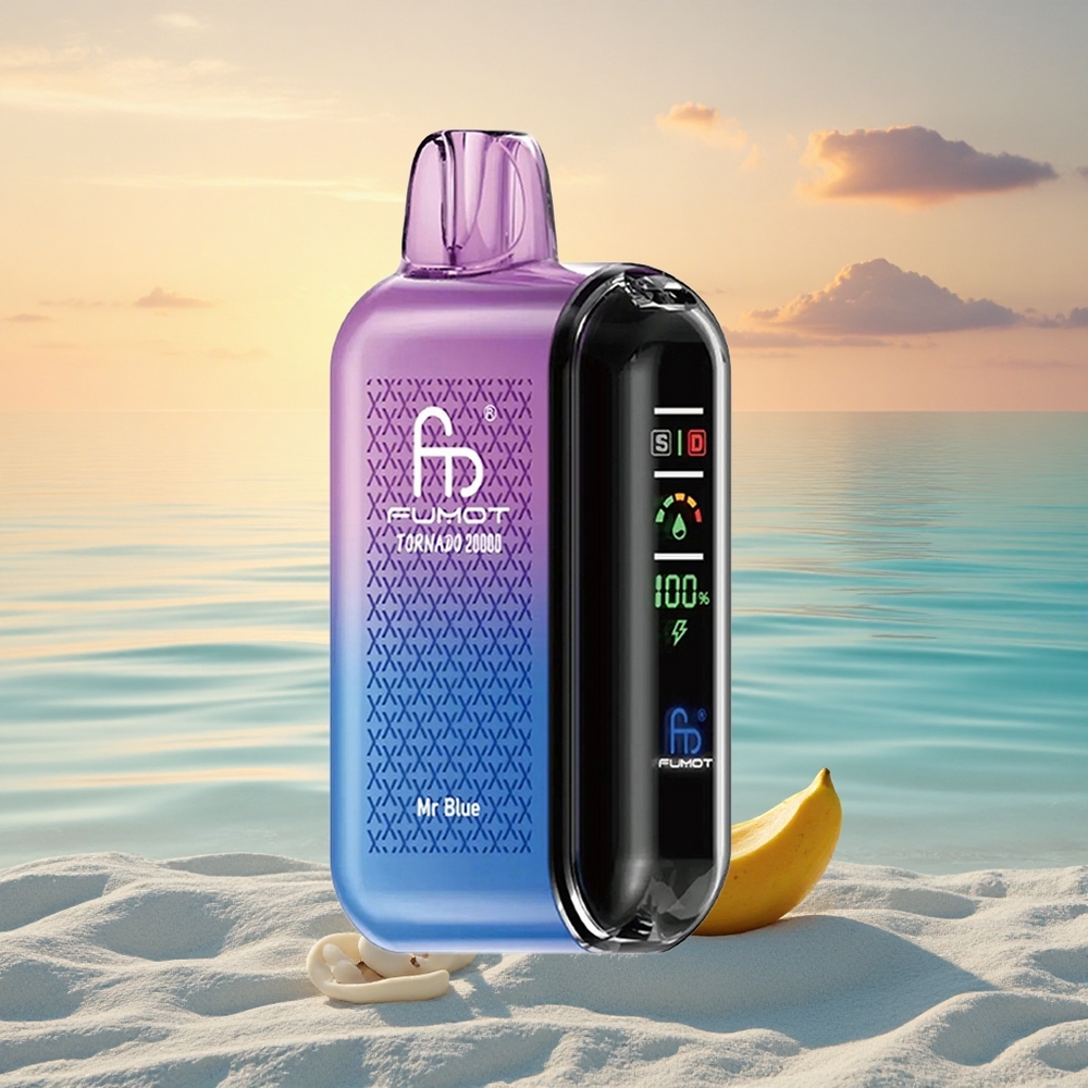 Fumot Tornado 20000 Puffs Herr Blau Dual Mesh 20ml Smart