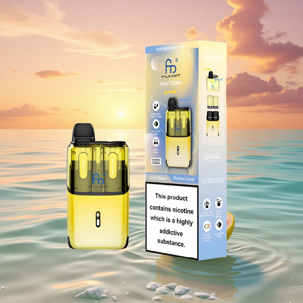 Fumot Ultra T32000 Puffs Luzider Traum - Regenbogenbonbon mit 800mAh & 24ml