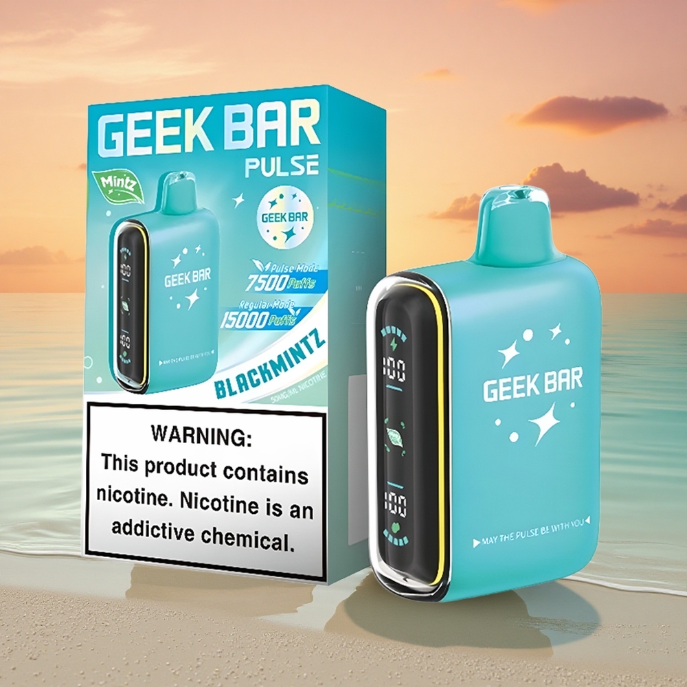 GEEK BAR Pulse 15000 Puffs Edition Mintz: 16ML 5% USB-C