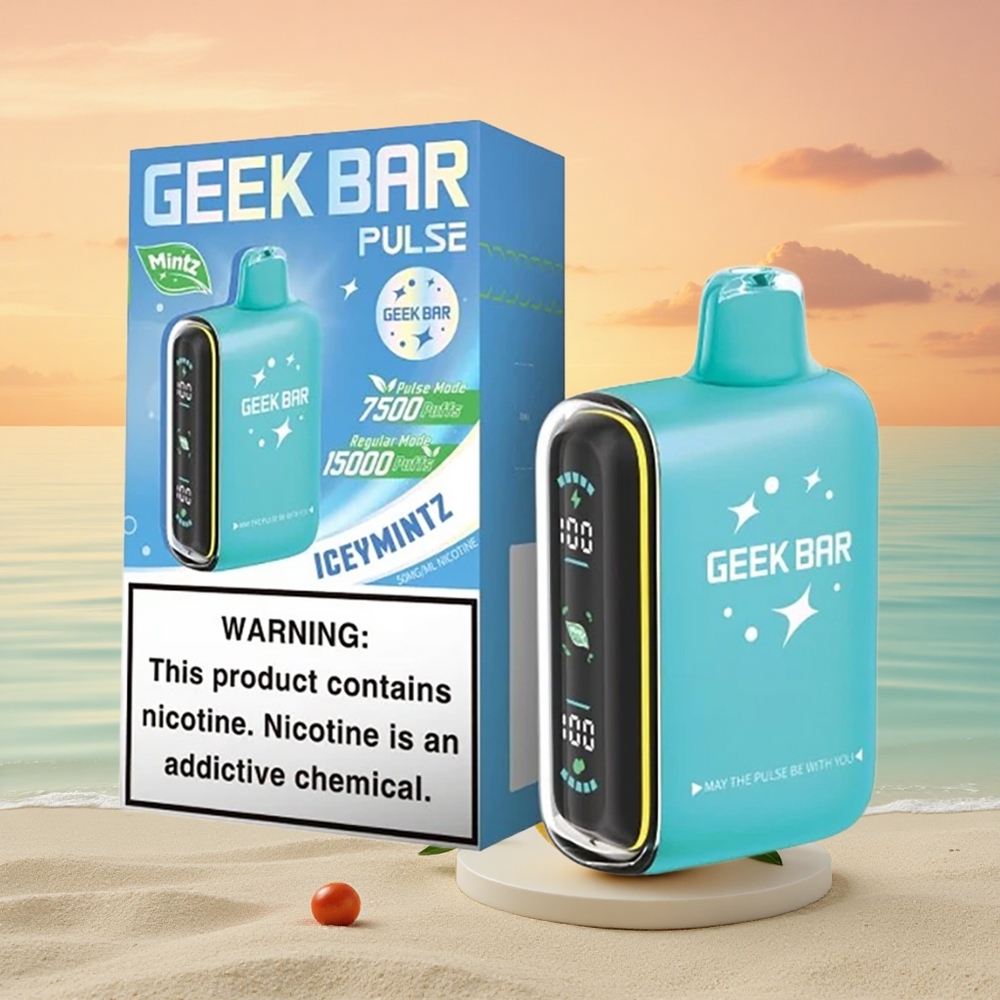 GEEK BAR Pulse 15000 Puffs Edition Mintz: 16ML 5% USB-C