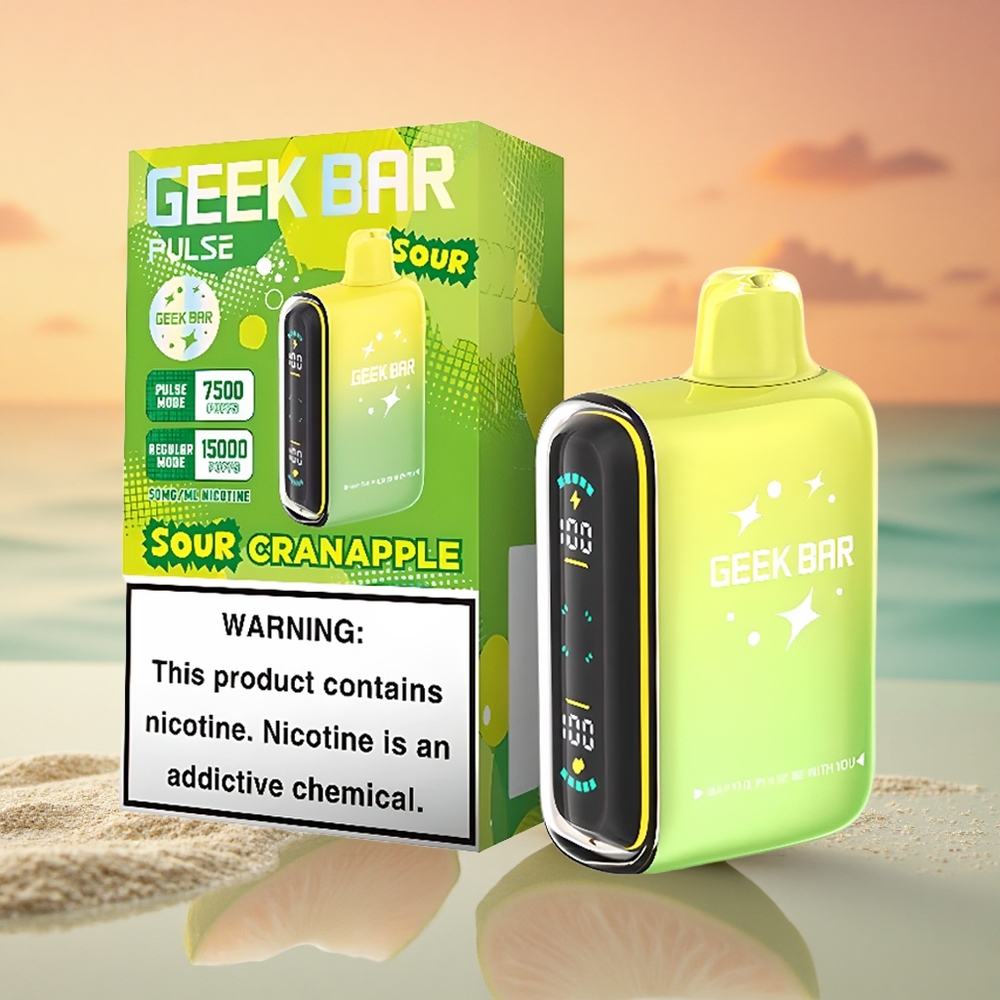 GEEK BAR Pulse 15000 Puffs Sauer Edition 16ML 5% Luftstrom