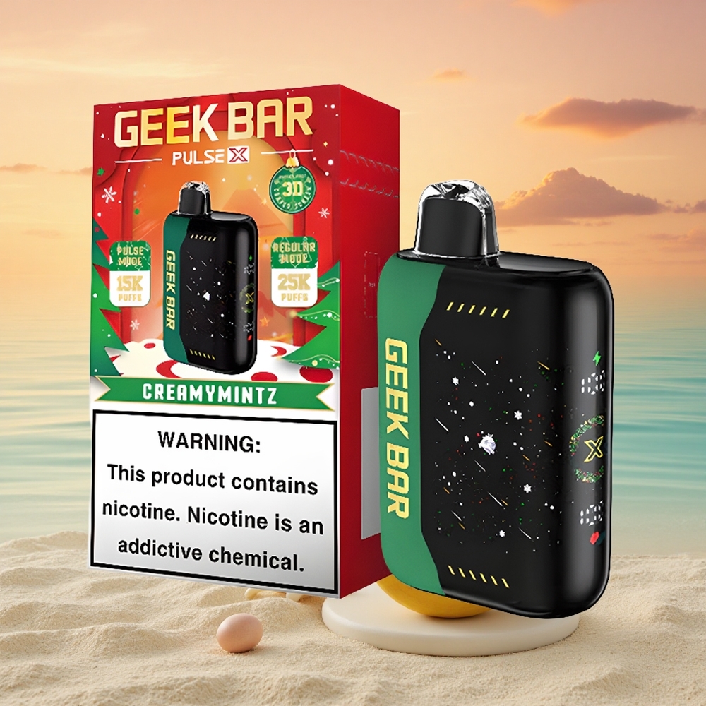 GEEK BAR Pulse X 25000 Puffs 18mL E-Liquid und Dual Mesh Coil