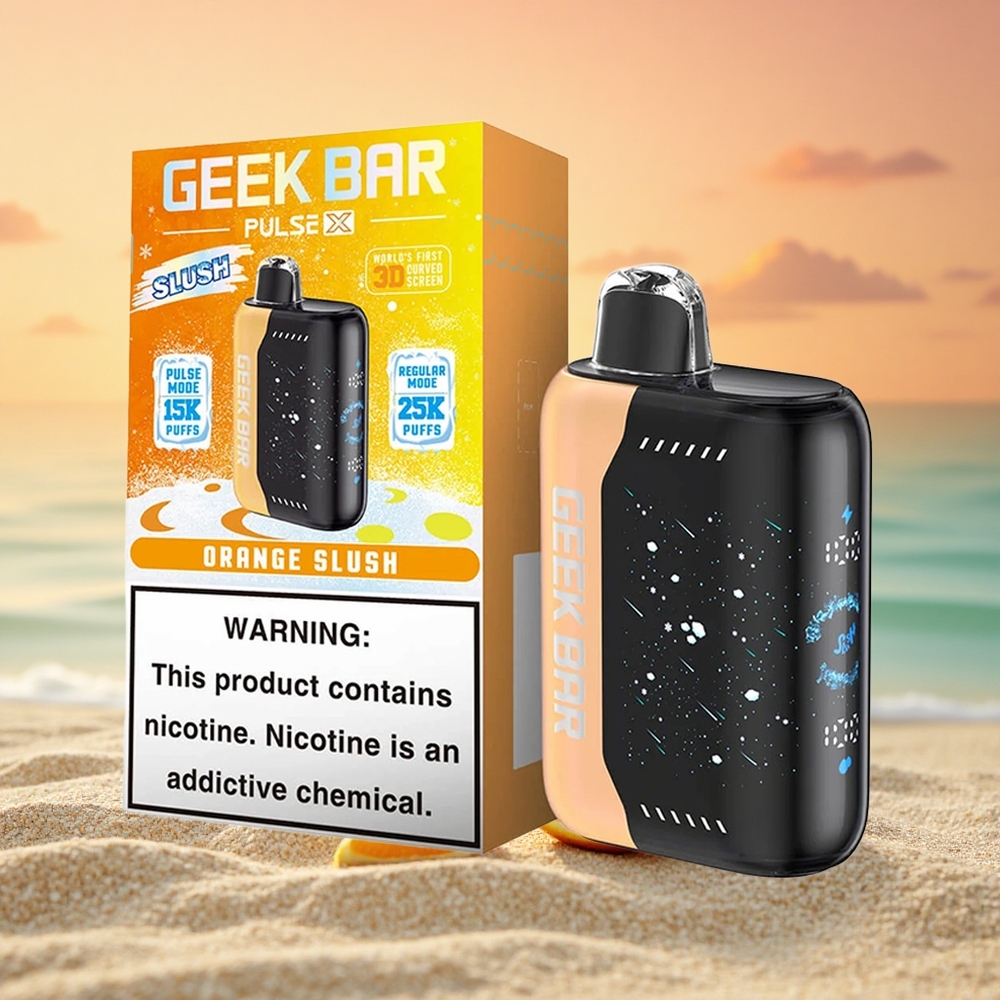 GEEK BAR Pulse X 25000 Puffs Eisige Edition mit 18mL und Dual-Mesh-Coil
