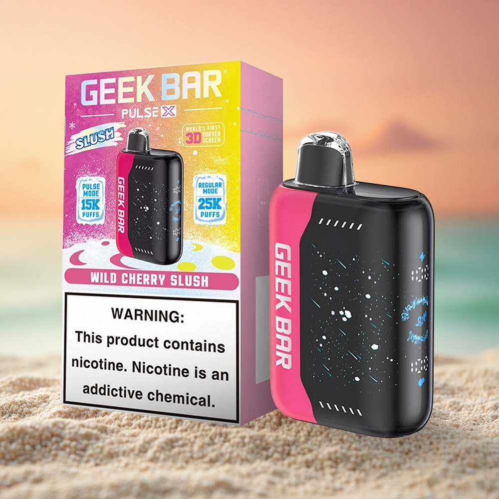 GEEK BAR Pulse X 25000 Puffs Eisige Edition mit 18mL und Dual-Mesh-Coil