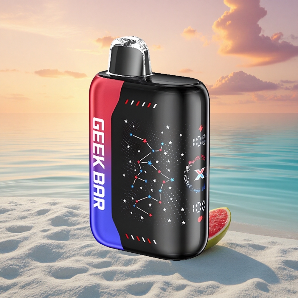 GEEK BAR Pulse X 25000 Puffs Patriot Edition mit 18mL E-Liquid und Dual-Mesh-Coil
