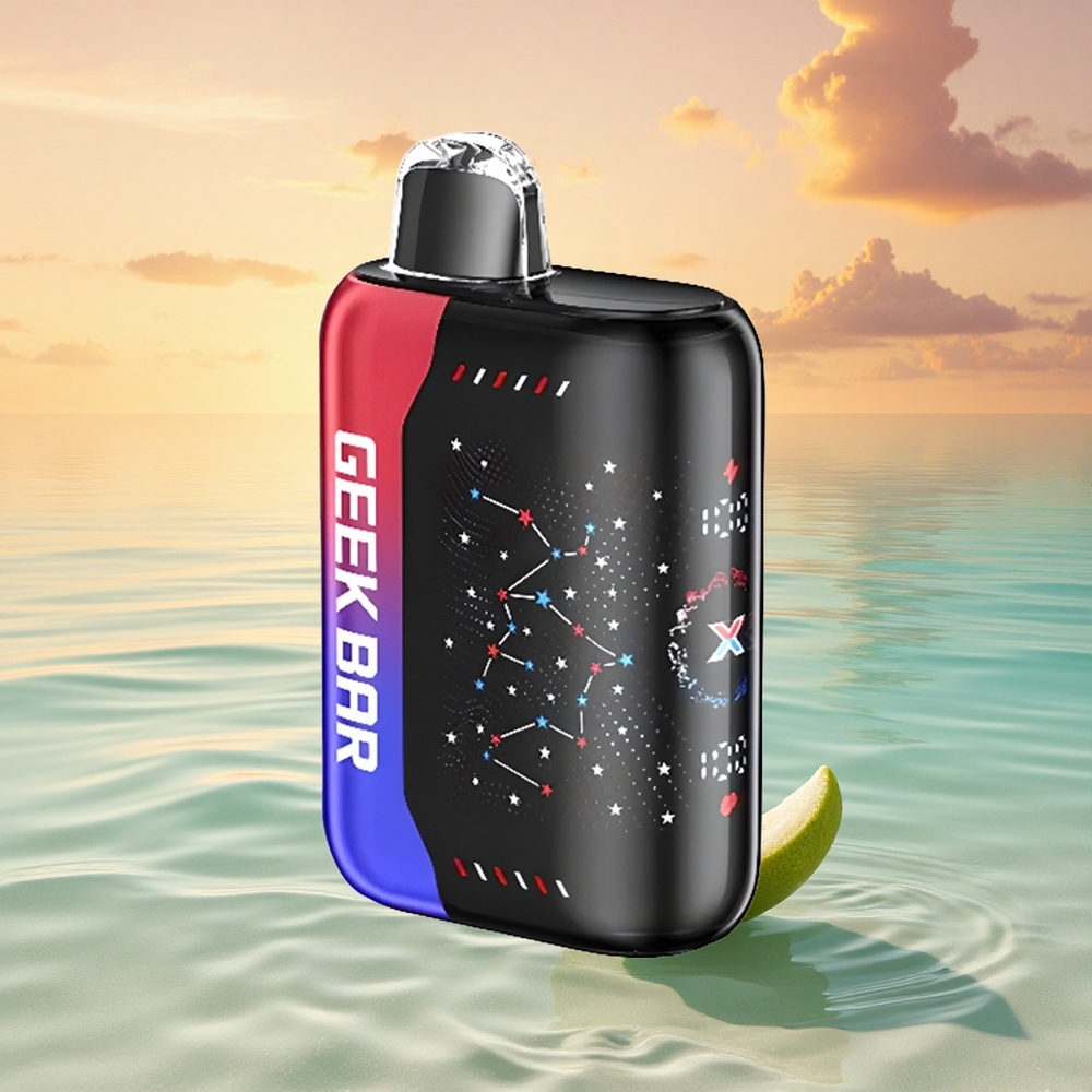 GEEK BAR Pulse X 25000 Puffs Patriot Edition mit 18mL E-Liquid und Dual-Mesh-Coil
