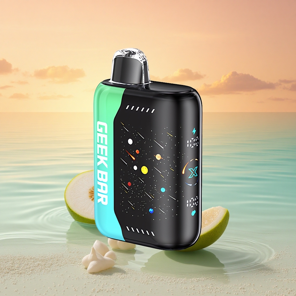 GEEK BAR Pulse X 42K Puffs Meteor Edition Atl Minze Dual Mesh Coil Schnellladung