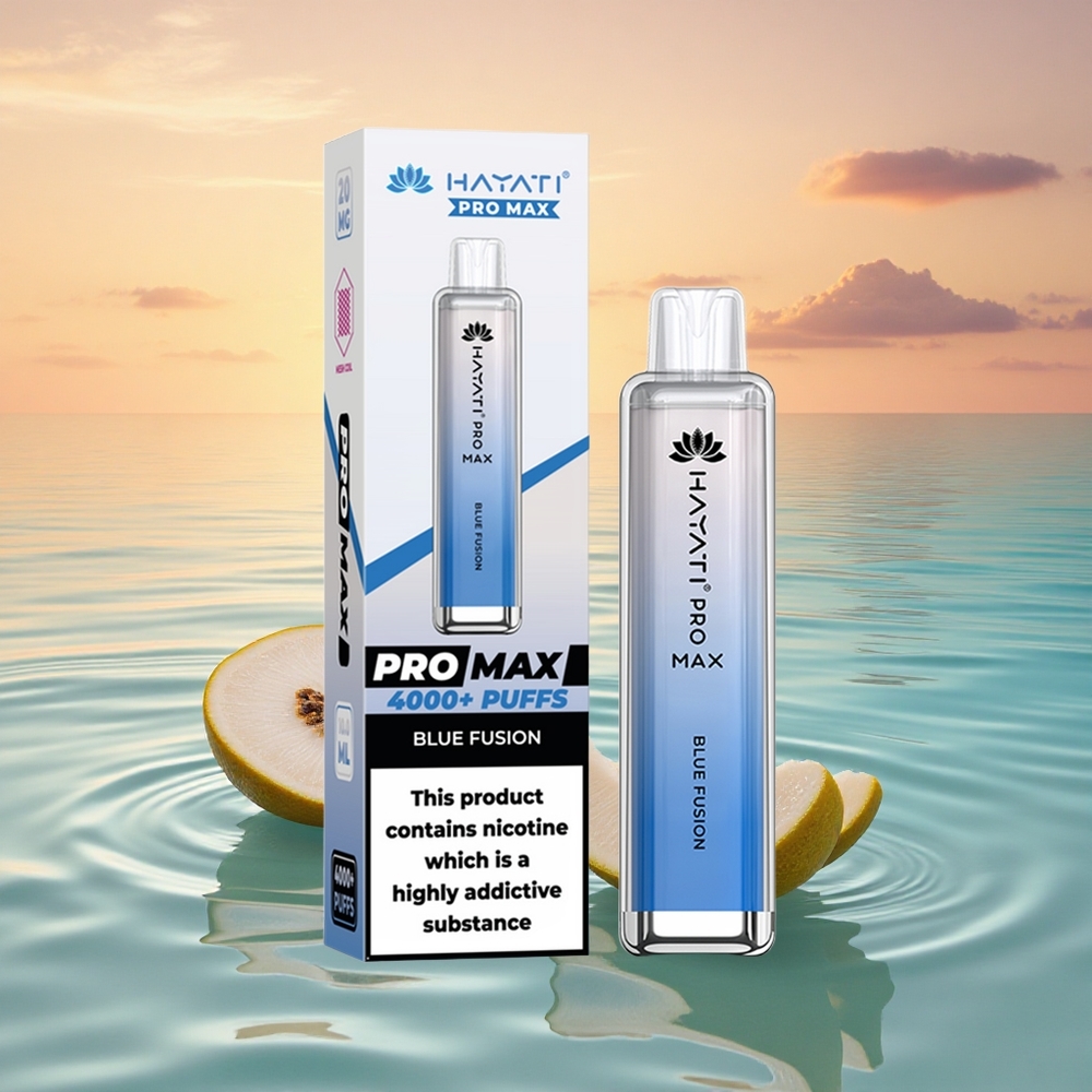 Hayati Pro Max 4000 Puffs Blau Fusion Dual-Mesh 5% 1400mAh