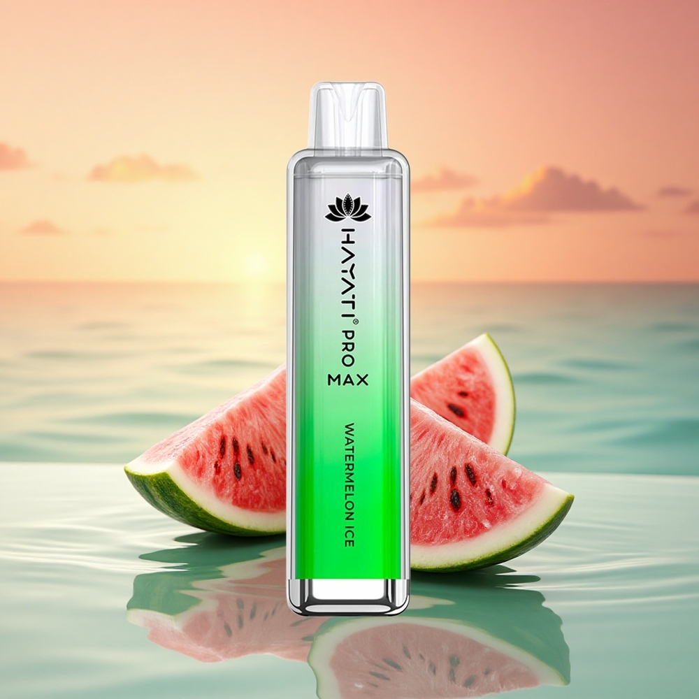 Hayati Pro Max 4000 Puffs Wassermelonen-Eis Dual Mesh 2ml