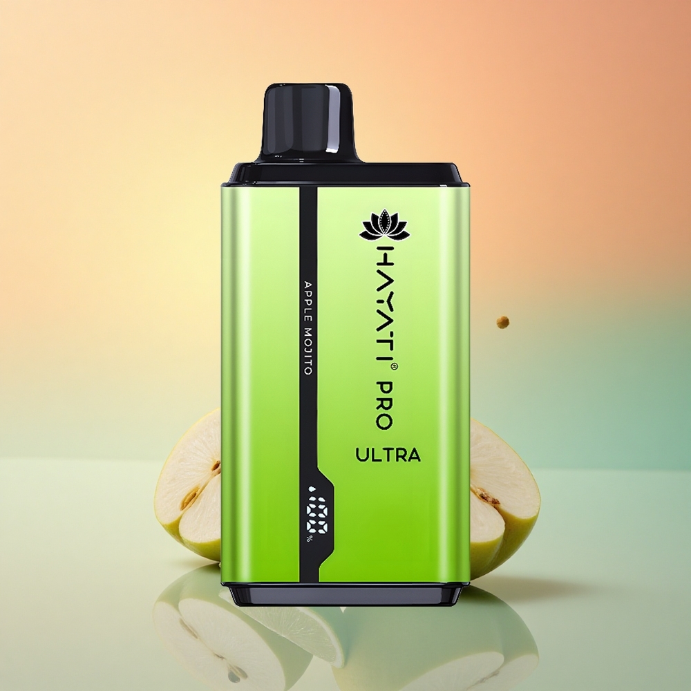 Hayati Pro Ultra 15000 Puffs Apfel Mojito 850mAh 24ml 2%