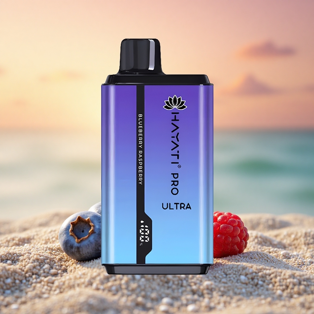 Hayati Pro Ultra 15000 Puffs Blaubeere Himbeere 850mAh 24ml