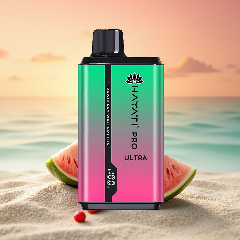 Hayati Pro Ultra 15000 Puffs Erdbeer-Wassermelone 850mAh 24ml
