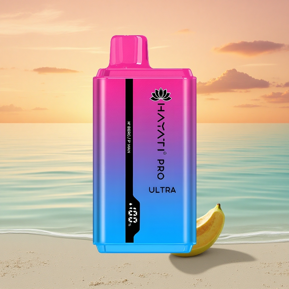 Hayati Pro Ultra 15000 Puffs H' Berg P' Man 850mAh 24ml 2%