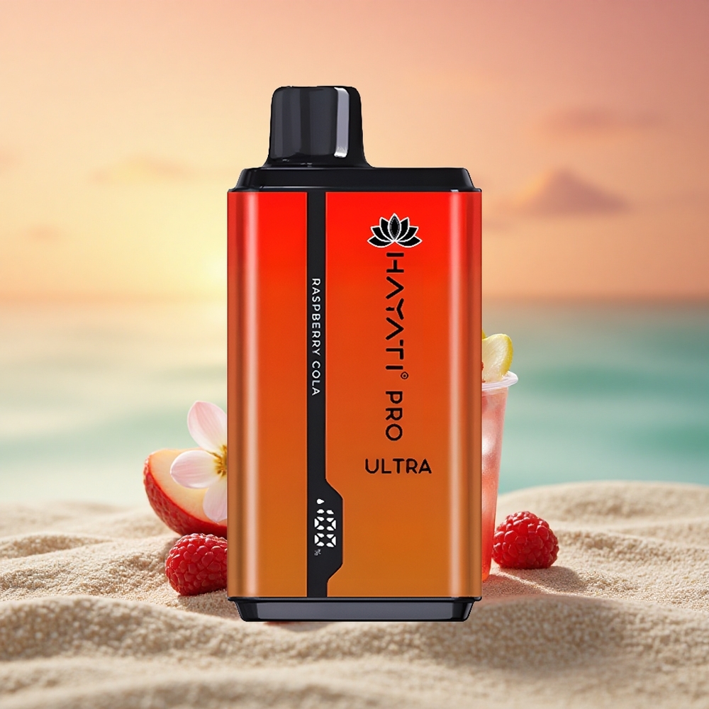Hayati Pro Ultra 15000 Puffs Himbeer-Kola 850mAh 24ml