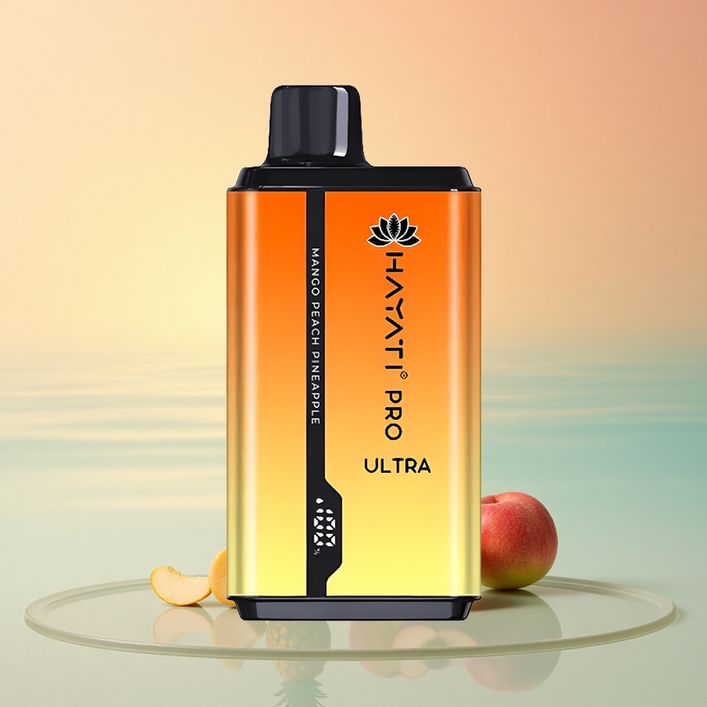 Hayati Pro Ultra 15000 Puffs Mango Pfirsich Ananas 850mAh 24ml