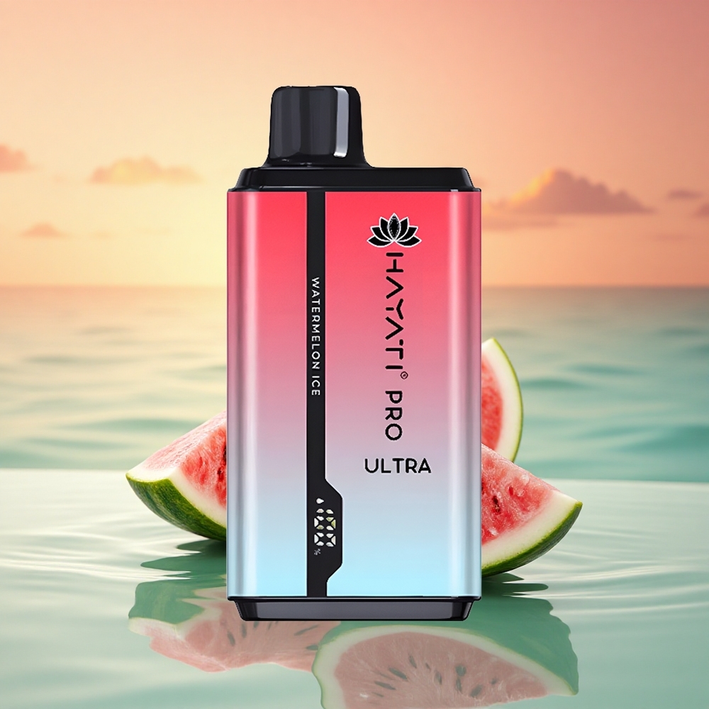 Hayati Pro Ultra 15000 Puffs Wassermelone Eis 850mAh 24ml