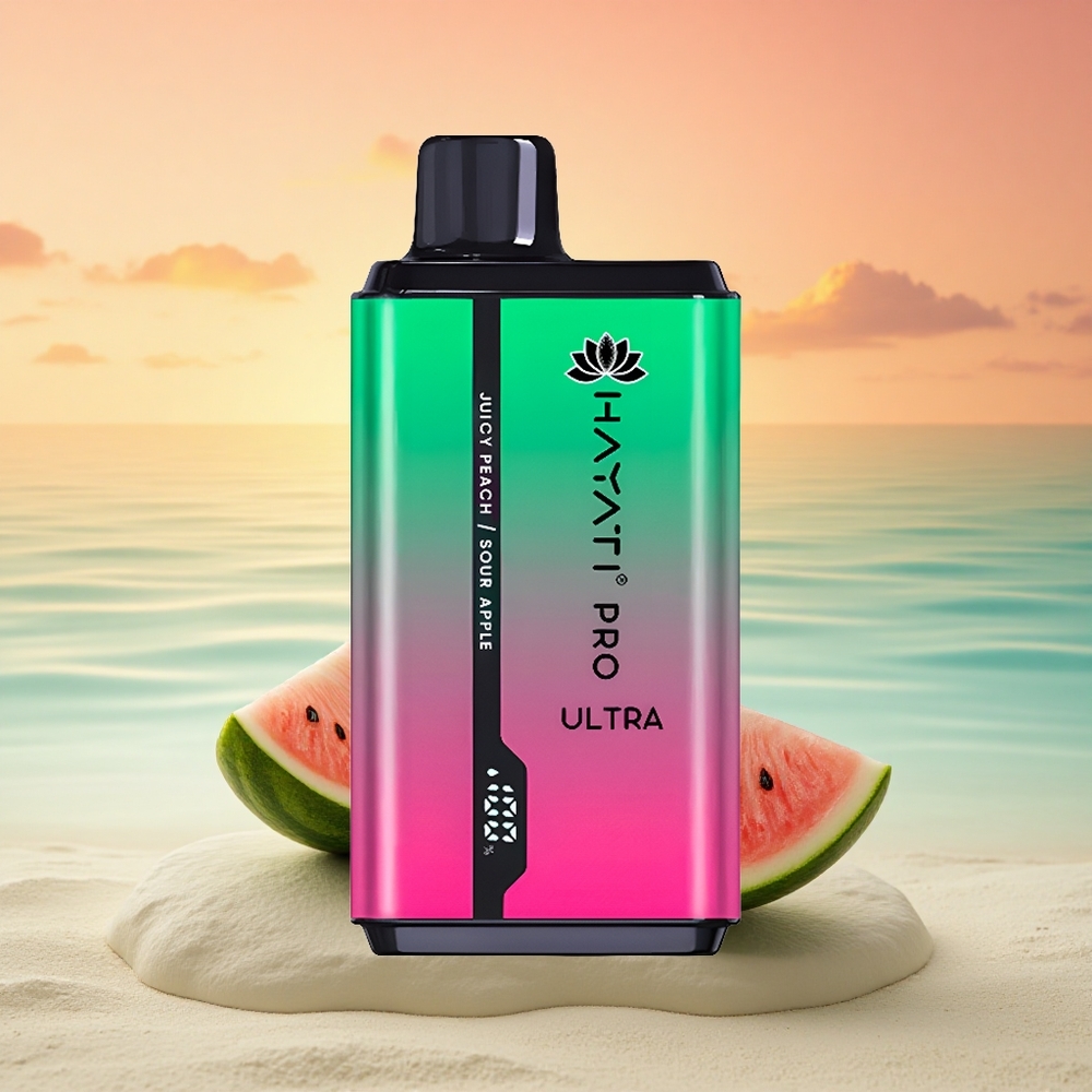 Hayati Pro Ultra 15000 Puffs Wassermelone Kiwi Passionsfrucht 850mAh 24ml