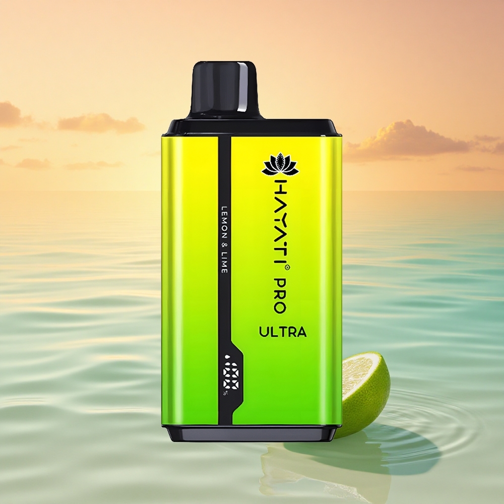 Hayati Pro Ultra 15000 Puffs Zitrone & Limette 850mAh 24ml 2%