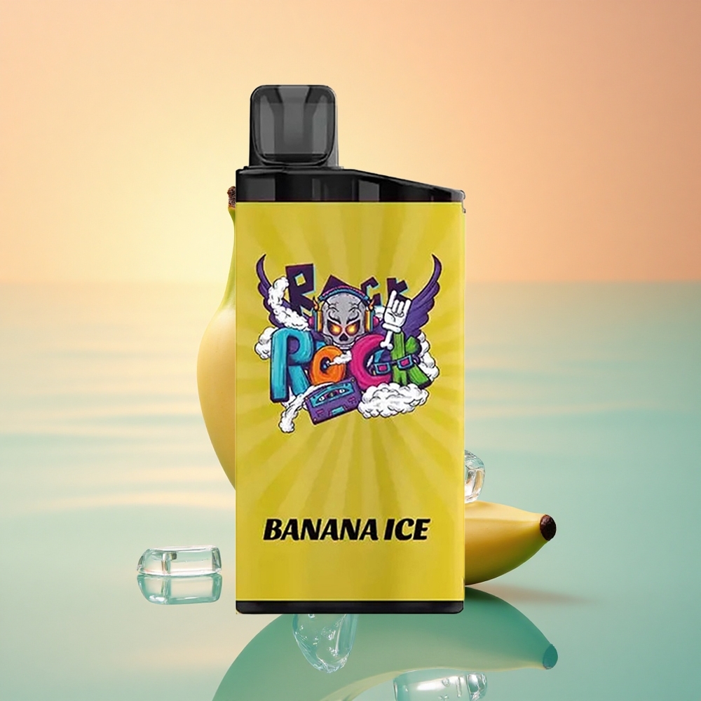 IGET Bar 3500 Puffs Bananeneis 1400 mAh Mesh Coil