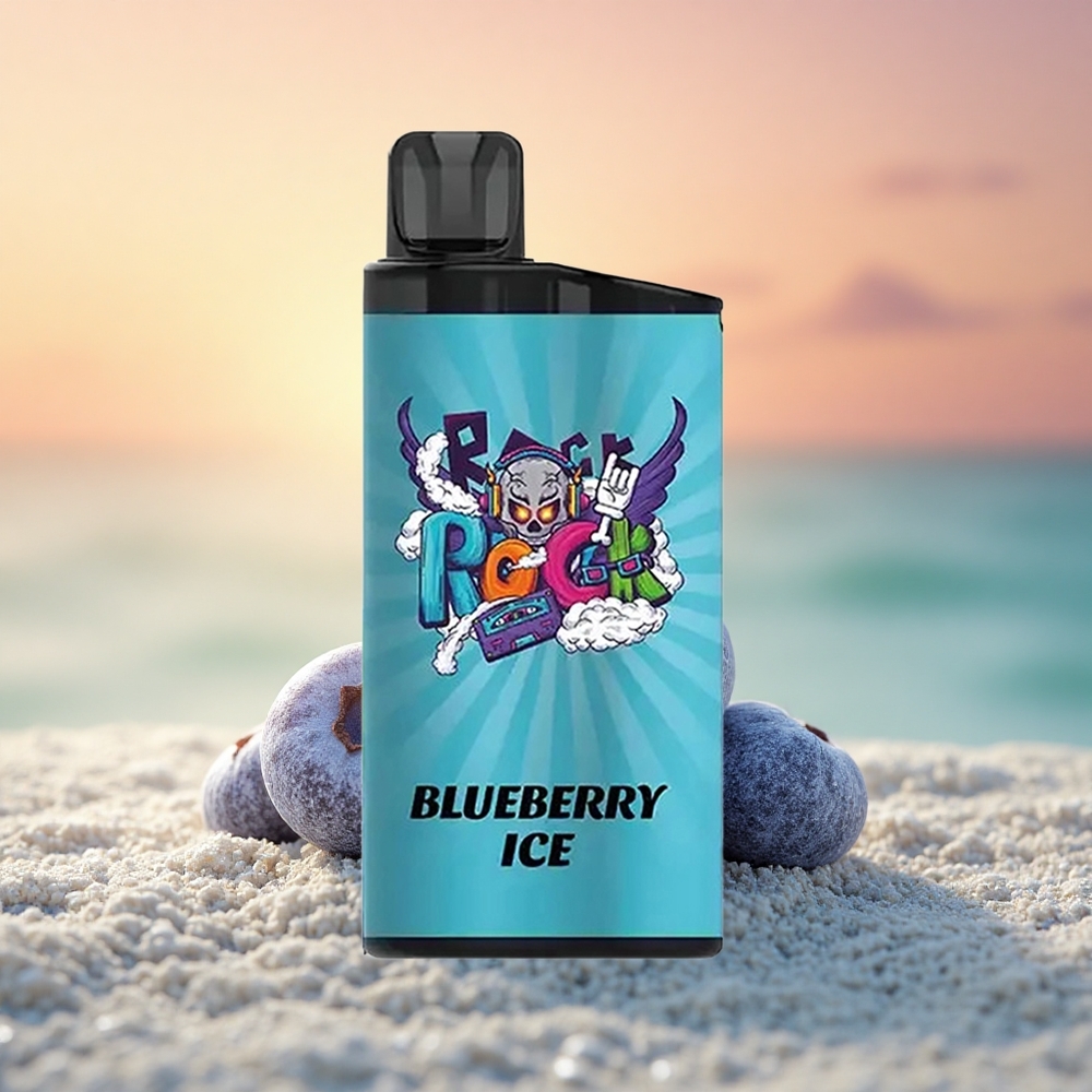 IGET Bar 3500 Puffs Blaubeer-Eis 1400 mAh Mesh Coil