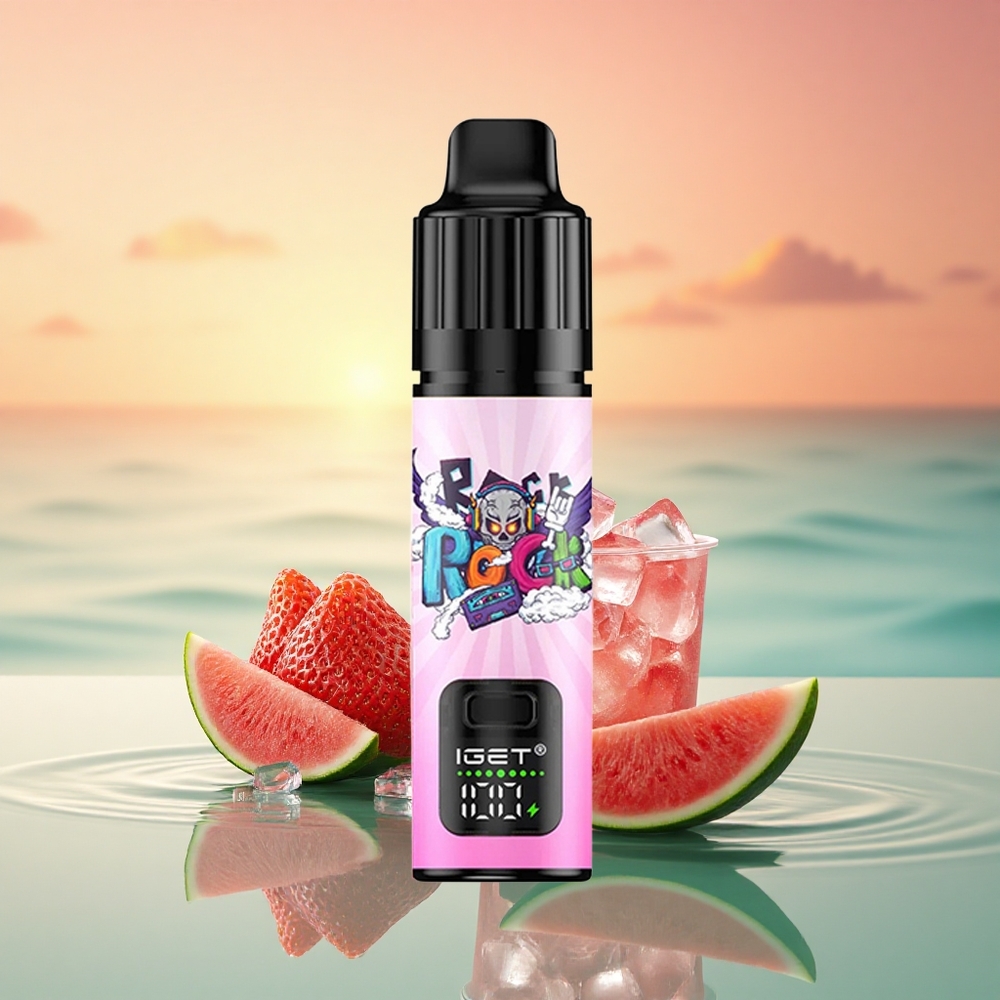 IGET BAR PLUS S3 POD 10000 Puffs Erdbeer-Wassermelone-Eis 5% 18ml 1.0 Ohm