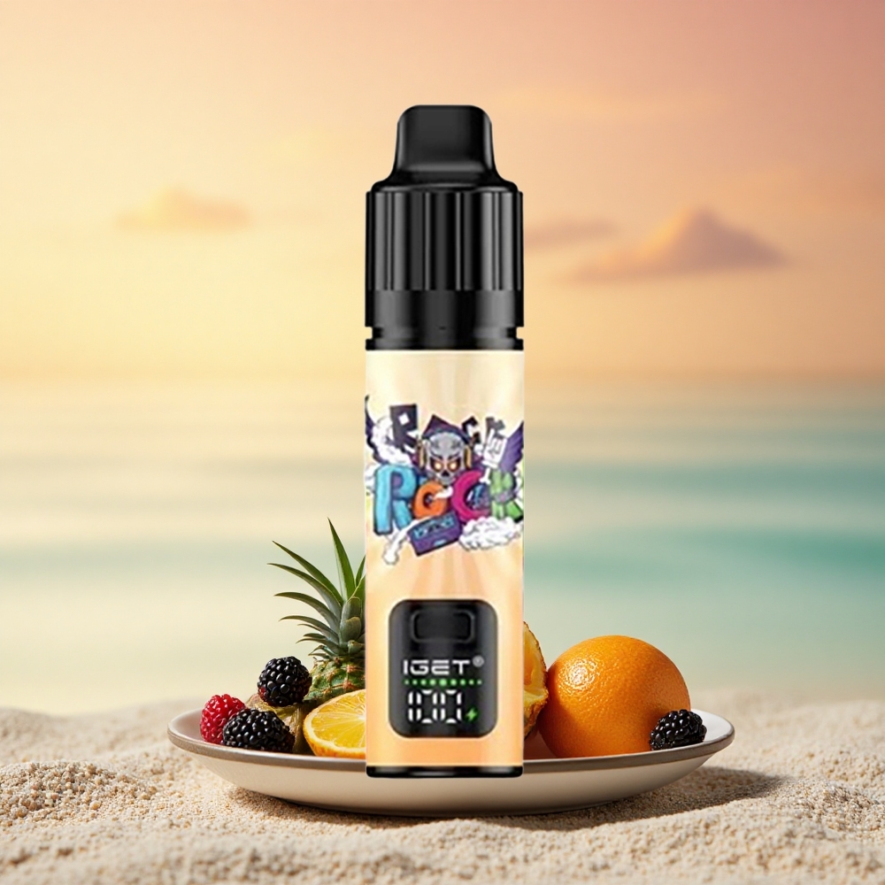 IGET BAR PLUS S3 POD 10000 Puffs Schwarze Brombeere Ananas Orange 5% 18 ml 950 mAh