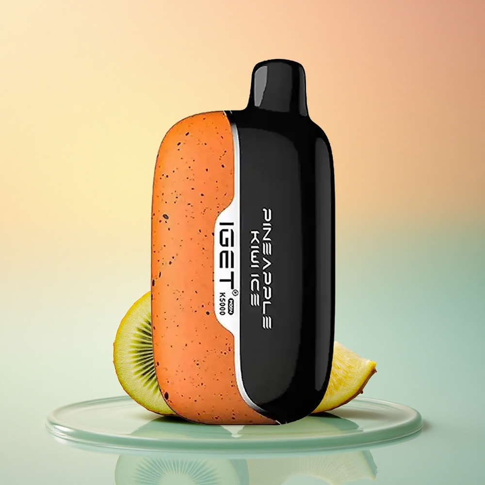 IGET Moon K5000 Puffs Ananas-Kiwi-Eis PC 49,5x25,3x99,4 mm