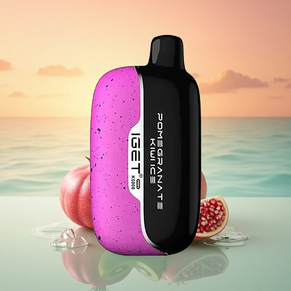 IGET Moon K5000 Puffs Granatapfel-Kiwi-Eis 5000 Puffs 81.5g PC