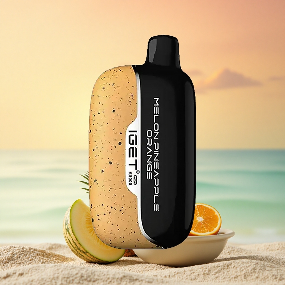 IGET Moon K5000 Puffs Melone Ananas Orange 81.5g PC Mesh