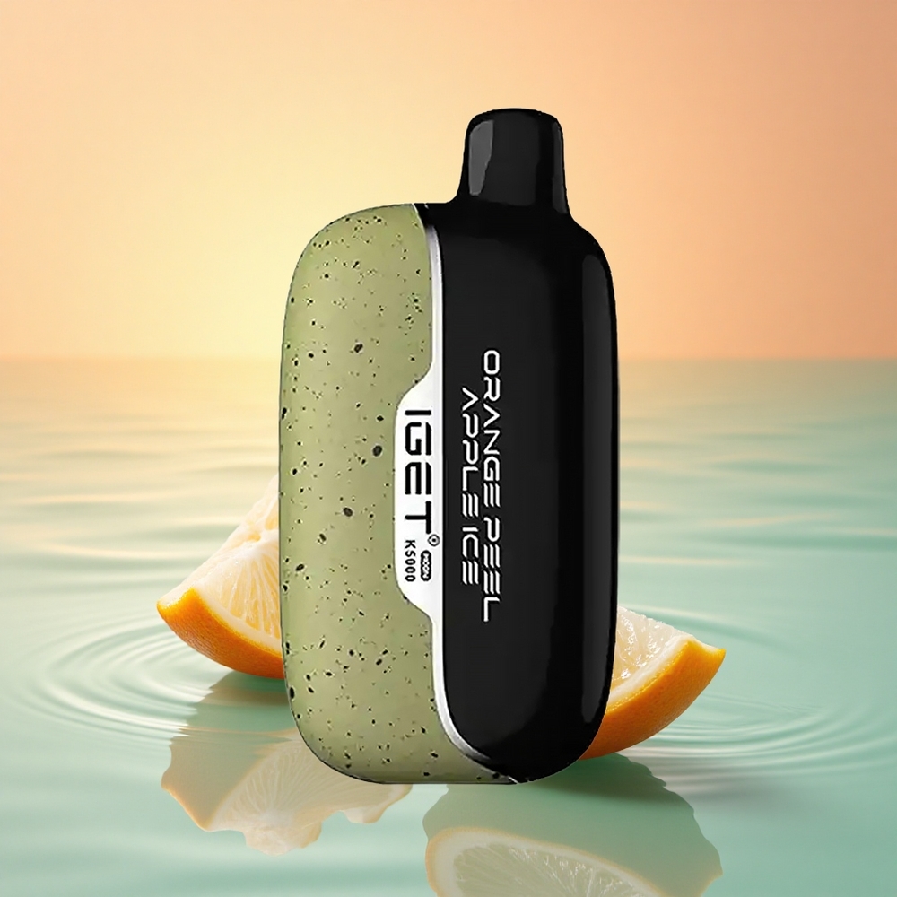 IGET Moon K5000 Puffs Orangenschalen-Apfel-Eis 81,5g PC 1,35 Ohm