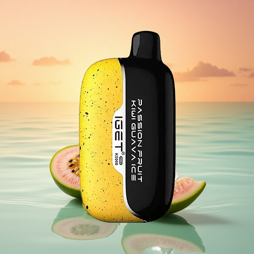 IGET Moon K5000 Puffs Passionsfrucht Kiwi Guava Eis 5000 Puffs 81,5 g PC